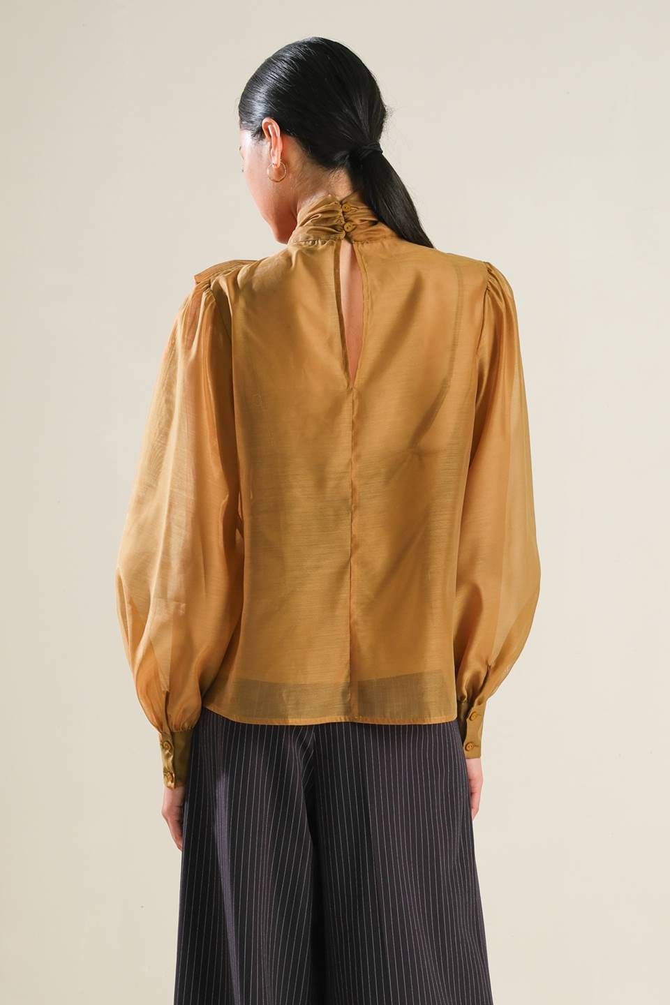 ON THIS DAY ORGANZA TOP Flying Tomato